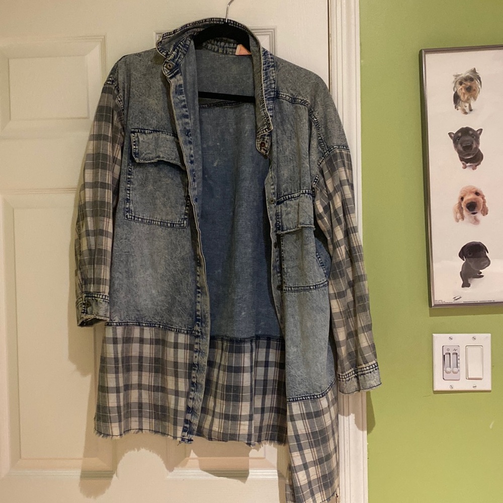 Denim Flannel